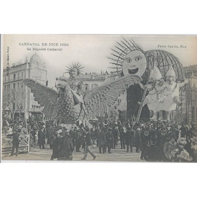 Carnaval de Nice  - Sa Majesté Carnaval 1906 